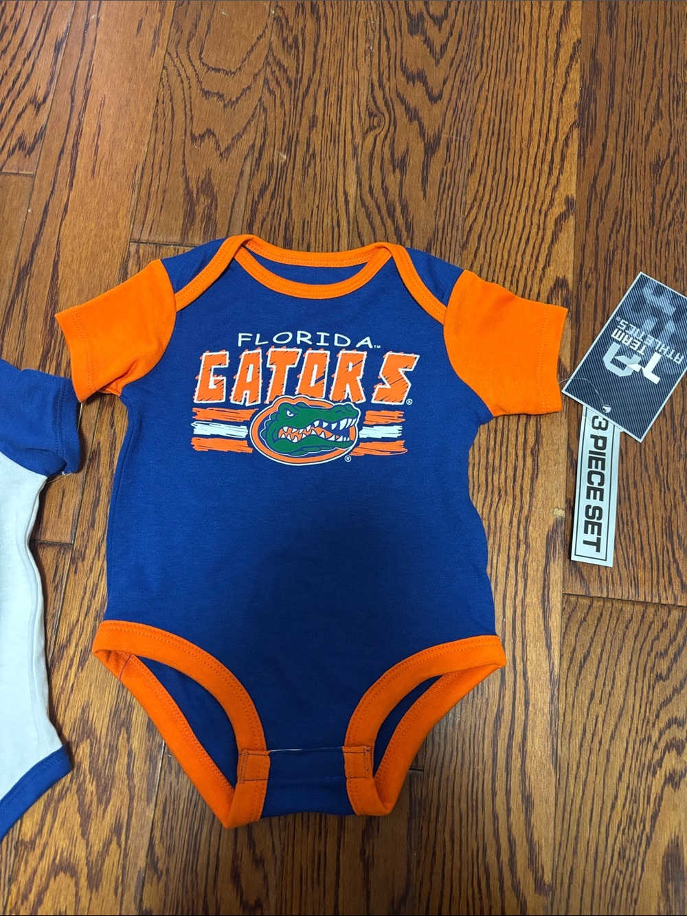 Florida Gators Football Bany Onesises 3-6 months 3 pc set NWT - Picture 2 of 8